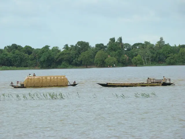 সিংড়ায় চলনবিলের রাস্তা সংস্কারের দাবিতে মানববন্ধন